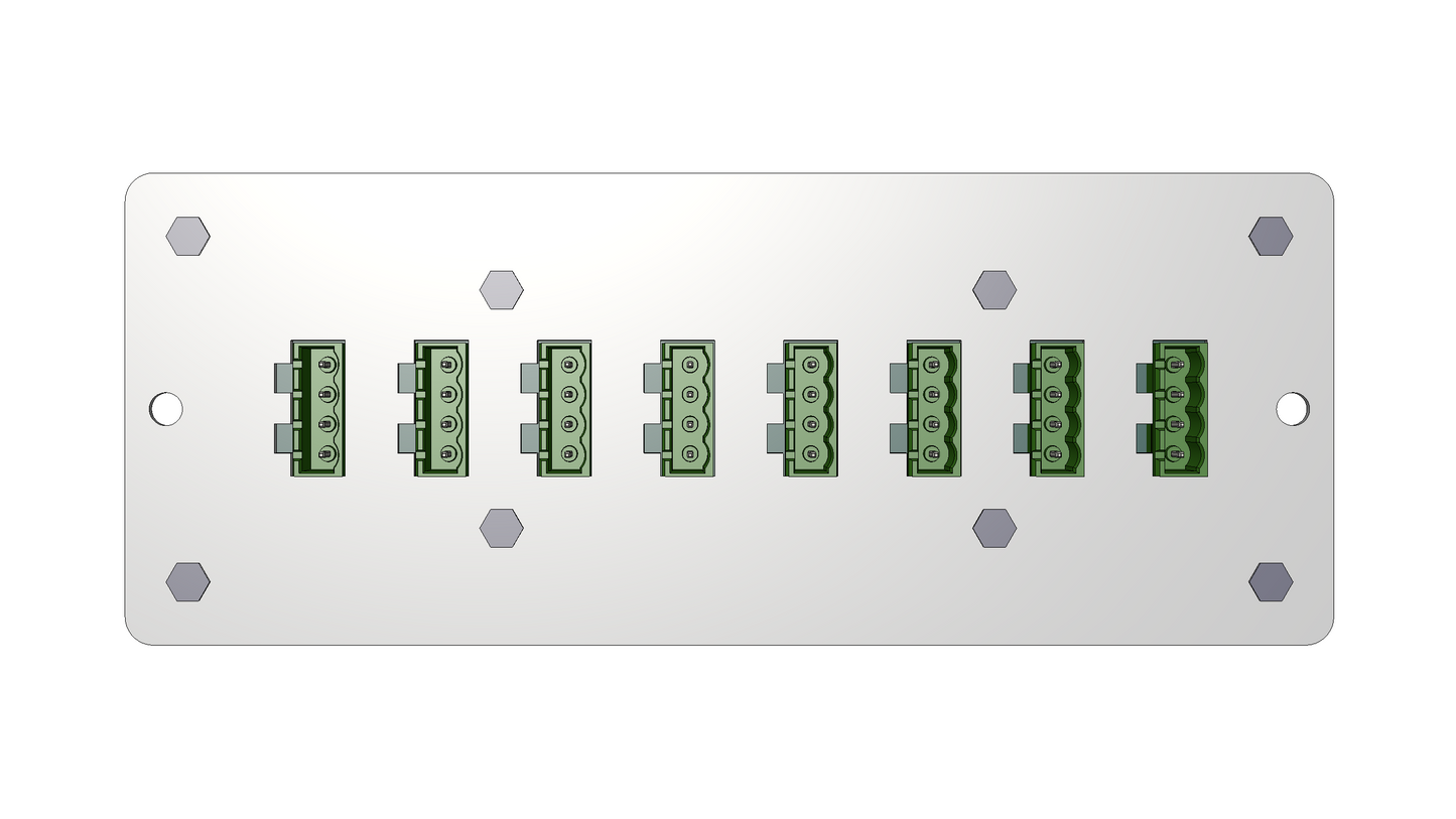 AnyPort | RTS20 | 8-Port 4-Position Termination Panel