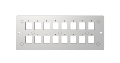 AnyPort | RTS20 | 16-Port Keystone Panel