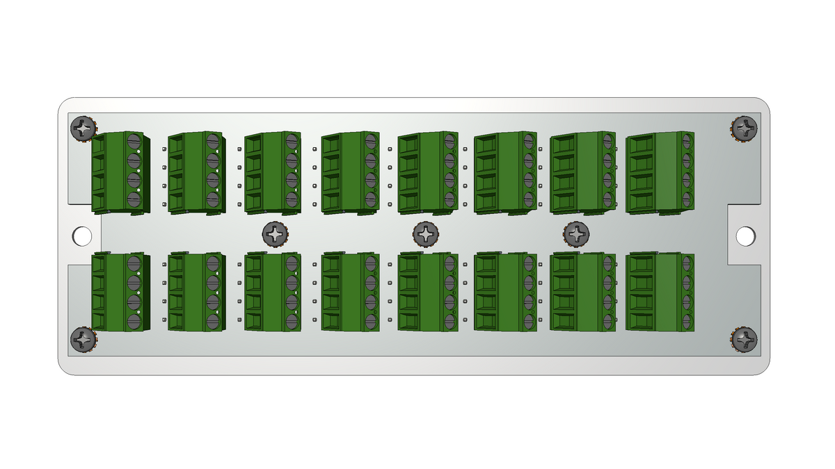 AnyPort | RTS20 | 16-Port 4-Position Termination Panel