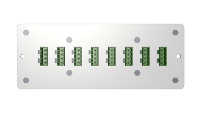 AnyPort | RTS20 | 8-Port 4-Position Termination Panel