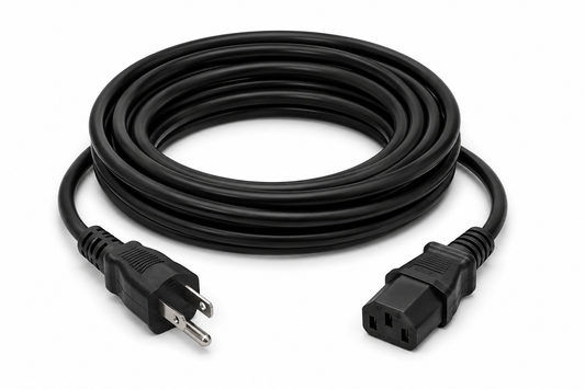 NEMA 1-15P to IEC C7 Power Cord